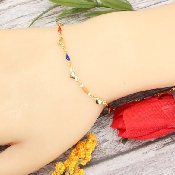 "Trendy Bracelet for Girls & Women – Cute, Adjustable & Gift-Ready | MLCRC1806 - Picture 9 of 10